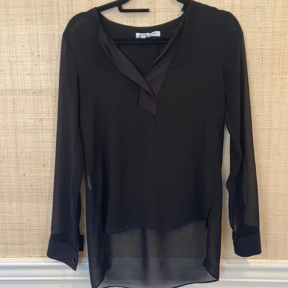 BCBG, Black blouse, XXS